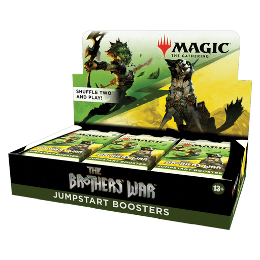 Magic The Gathering : The Brothers' War - Jumpstart Booster Box 18 packs