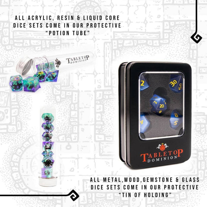 16mm D6 Dice Counters | Red & Green | 12 Pack