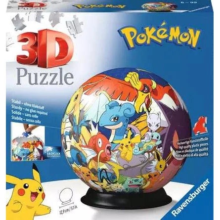 3D Puzzle Ball Pokemon - 72 Pieces