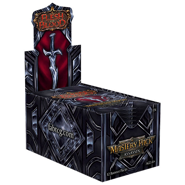 Flesh and Blood TCG - Mastery Pack Assassin Booster Pack (12 Count)-PREORDER