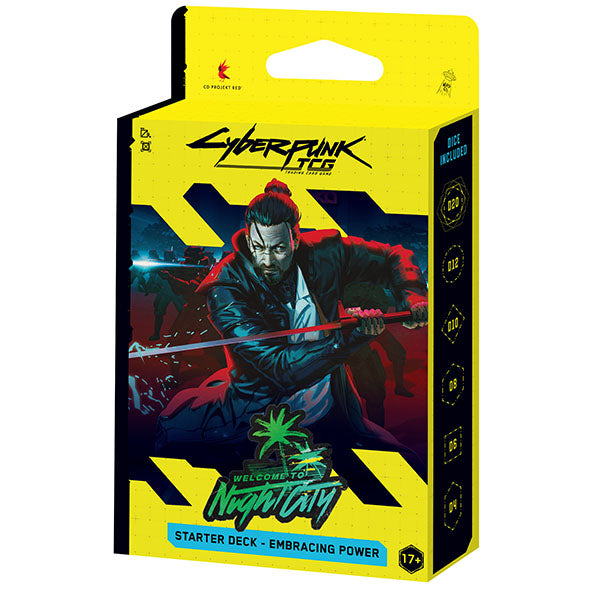 Cyberpunk TCG - Welcome to Night City Starter Deck D – Embracing Power-PREORDER