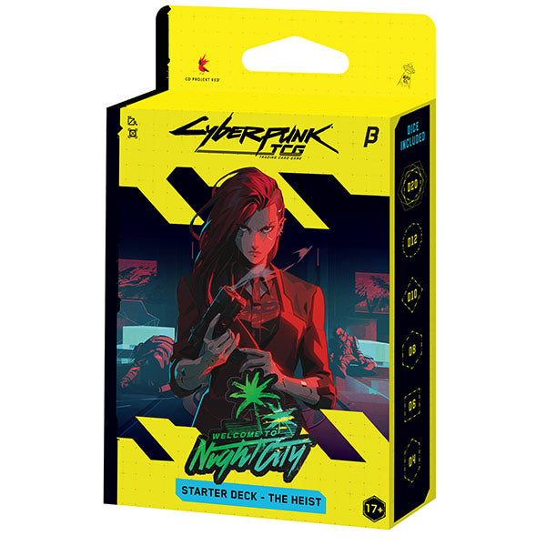 Cyberpunk TCG - Welcome to Night City Starter Deck  – The Heist- PREORDER