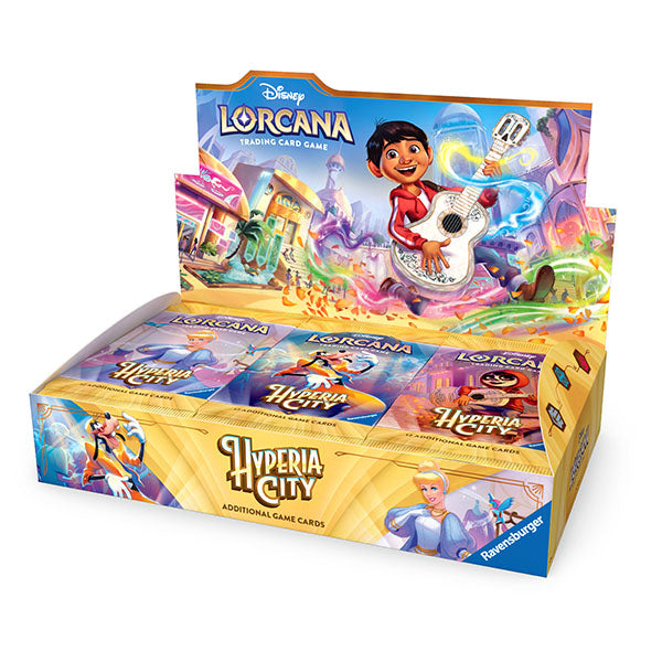 Disney Lorcana TCG - Set 14 Hyperia City - Booster Pack (24 Count)-PREORDER