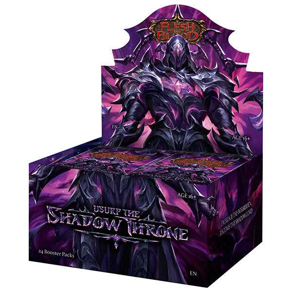 Flesh and Blood TCG - Usurp the Shadow Throne Booster Display (24 Count)-PREORDER