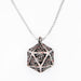 Bloodscale Amulet | D20 Pendant with Mini Dice