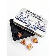 Cat Dice Tins Stabby Tabby