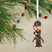 Collectable Harry Potter™ - Harry Potter™ and Broom Ornament: Harry Potter