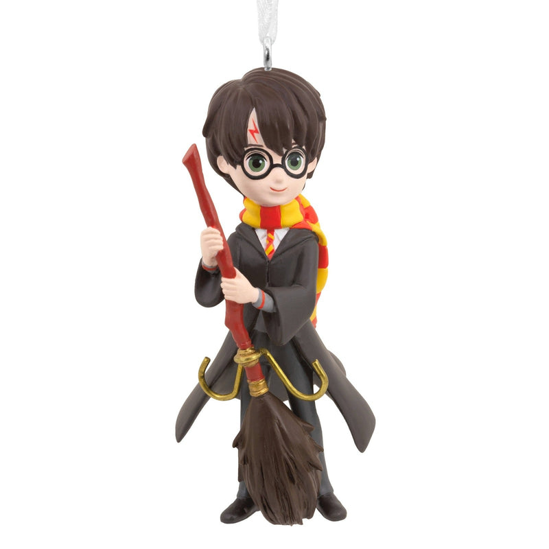 Collectable Harry Potter™ - Harry Potter™ and Broom Ornament: Harry Potter