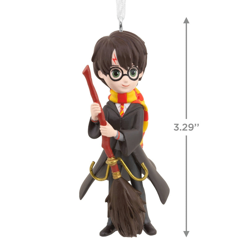 Collectable Harry Potter™ - Harry Potter™ and Broom Ornament: Harry Potter
