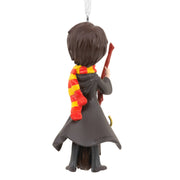 Collectable Harry Potter™ - Harry Potter™ and Broom Ornament: Harry Potter