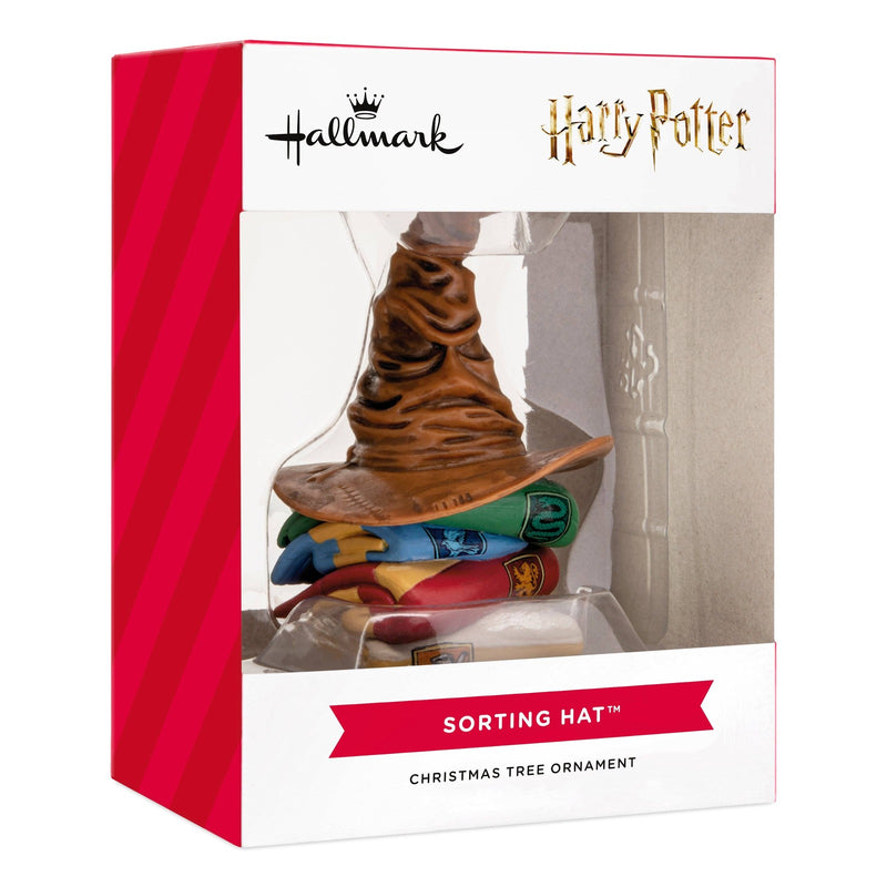 Collectable Harry Potter™ Sorting Hat and Robes Ornament