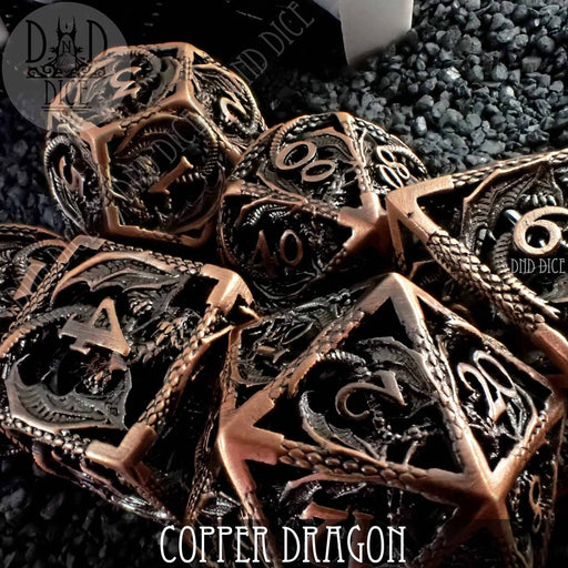Copper Dragon - Metal Gift Box