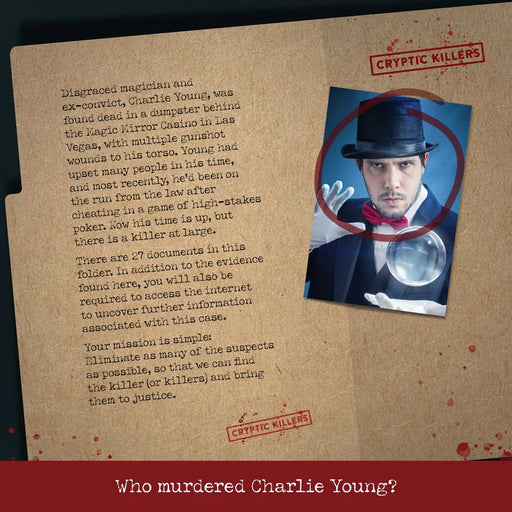 Cryptic Killers - Murder at the Magic Mirror Casino