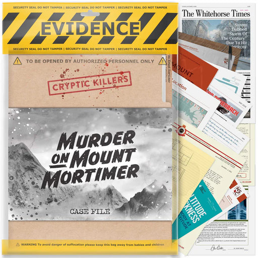 Cryptic Killers - Murder on Mount Mortimer