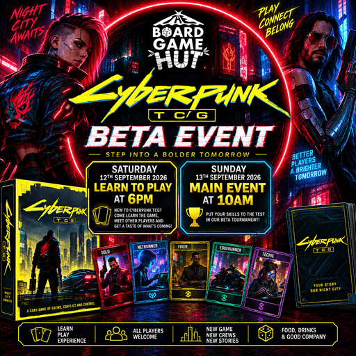 Cyberpunk TCG Beta Event