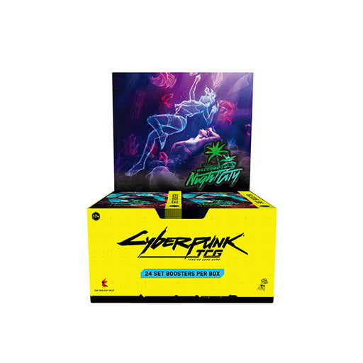 Cyberpunk TCG - Welcome to Night City Booster Display 24 Packs -PREORDER