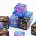 D6 Dice Counters | Red Blue | RPG | 12 Pack