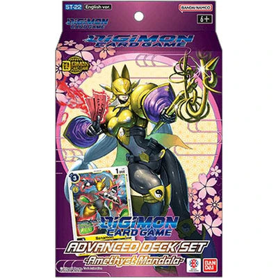 Digimon Card Game: Advanced Deck - Amethyst Mandala ST-22