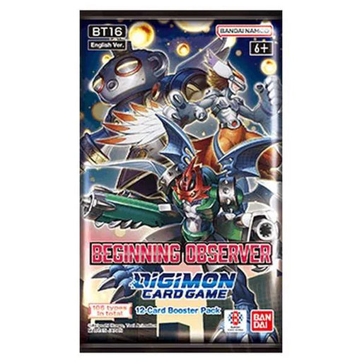 Digimon Card Game: BEGINNING OBSERVER - Booster Pack BT16