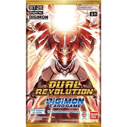 Digimon Card Game: Booster Pack - Dual Revolution BT-25