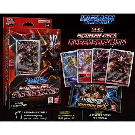 Digimon Card Game: Starter Deck - Rubeusdramon ST-25 -PREORDER