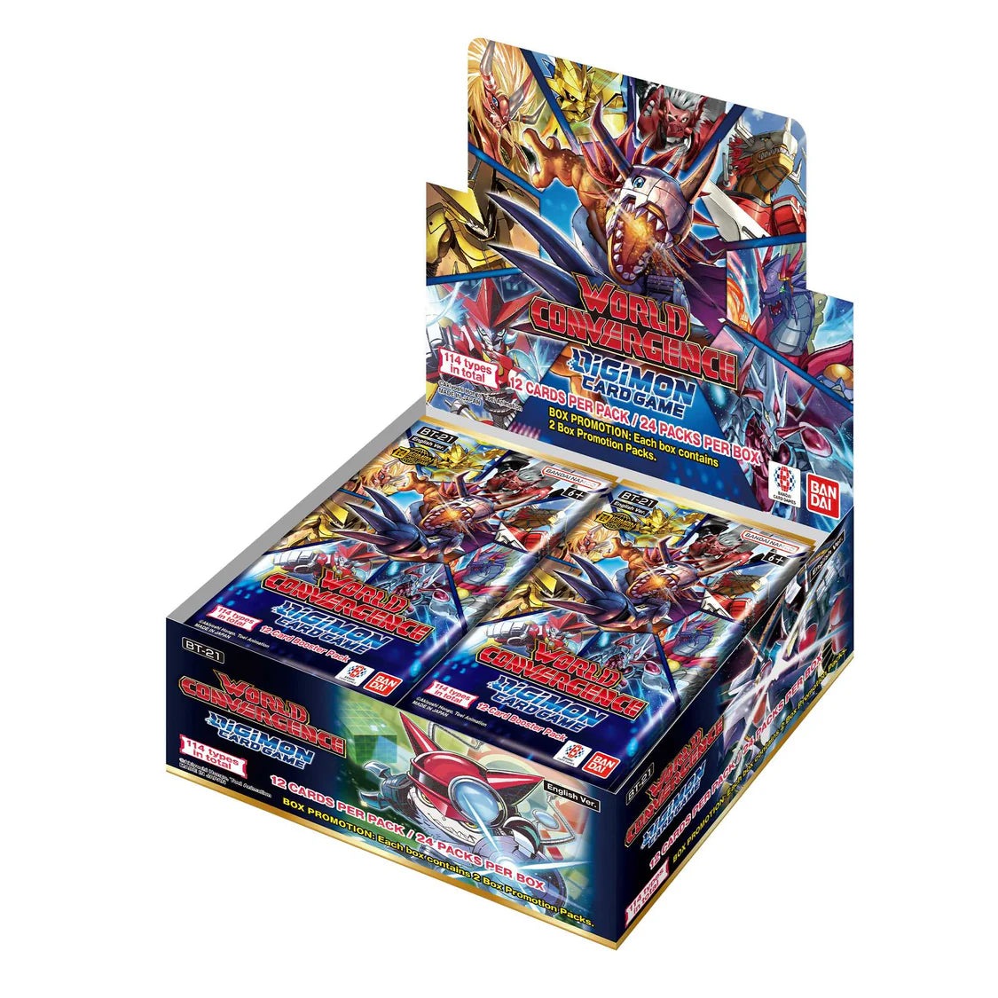 Digimon Card Game - Booster Pack World Convergence [BT-21] [Box]