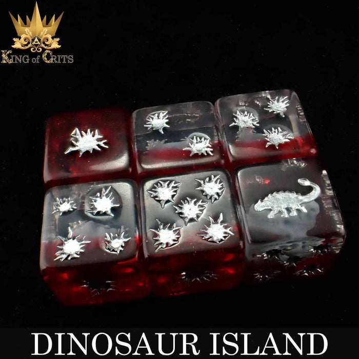 Dinosaur Island - 11 Dice Set