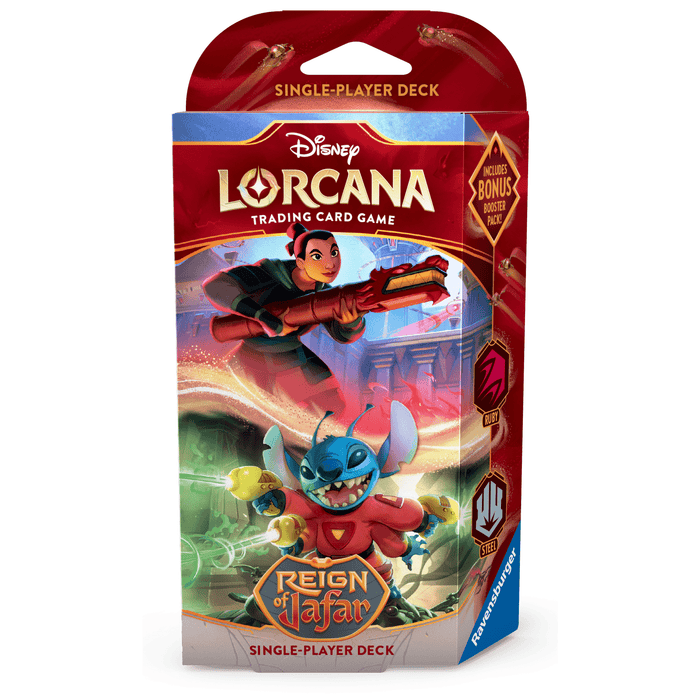 Disney Lorcana : Reign of Jafar Starter Deck - Mulan & Stitch
