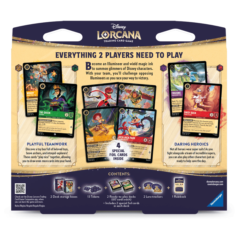 Disney Lorcana Set 12 - 2 Player Starter Set