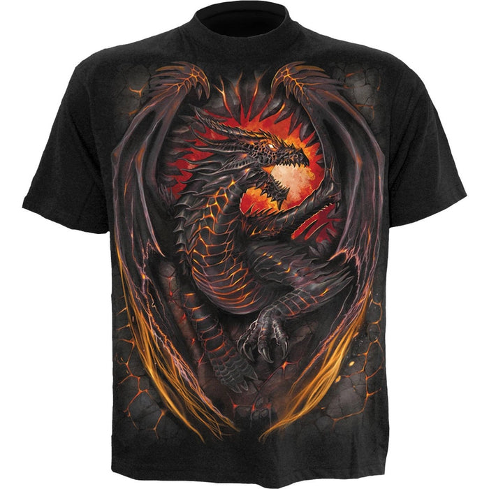 Dragon Furnace Black T-Shirt