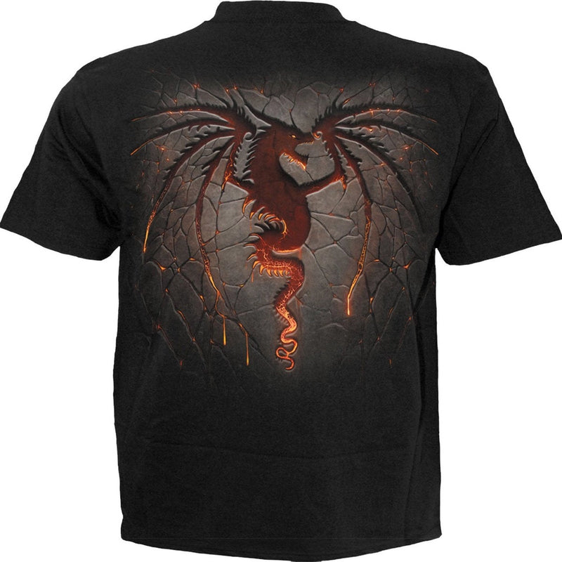 Dragon Furnace Black T-Shirt