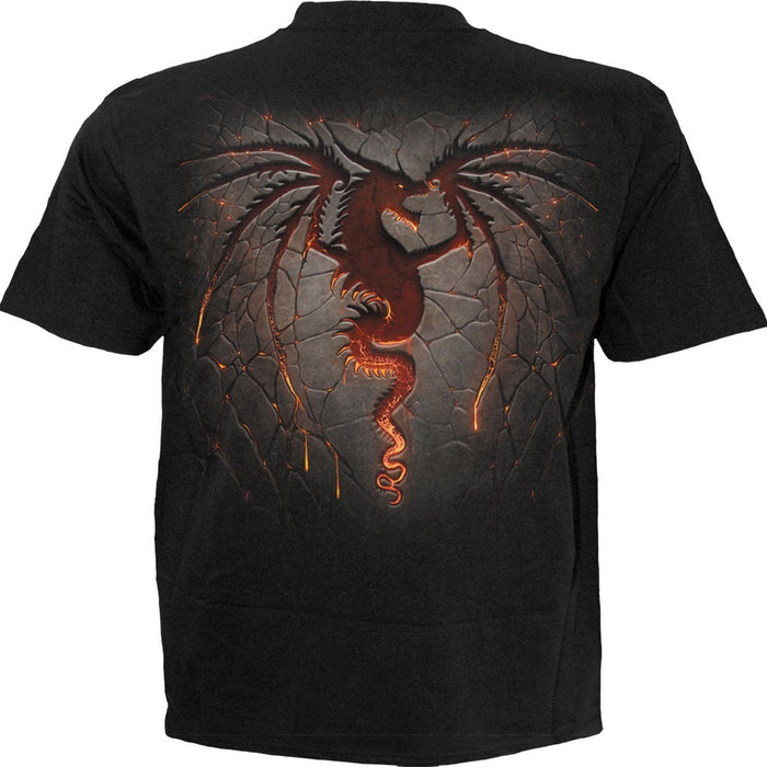 Dragon Furnace Black T-Shirt