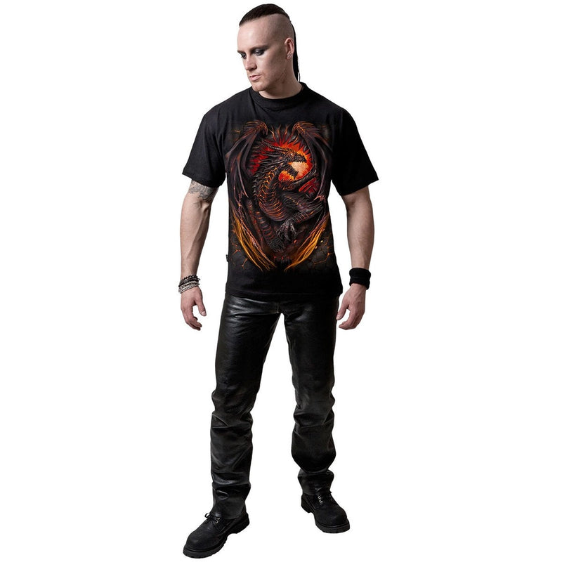 Dragon Furnace Black T-Shirt
