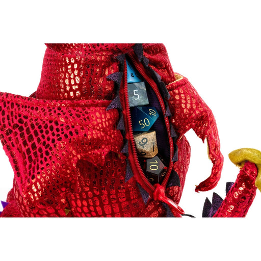 Dragon Plush Dice Bag: Red