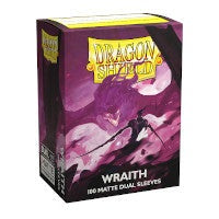 Dragon Shield - Dual Matte Standard Size Sleeves 100pk - Wraith