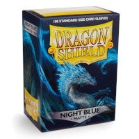 Dragon Shield - Matte Standard Sleeves -Night Blue 100ct