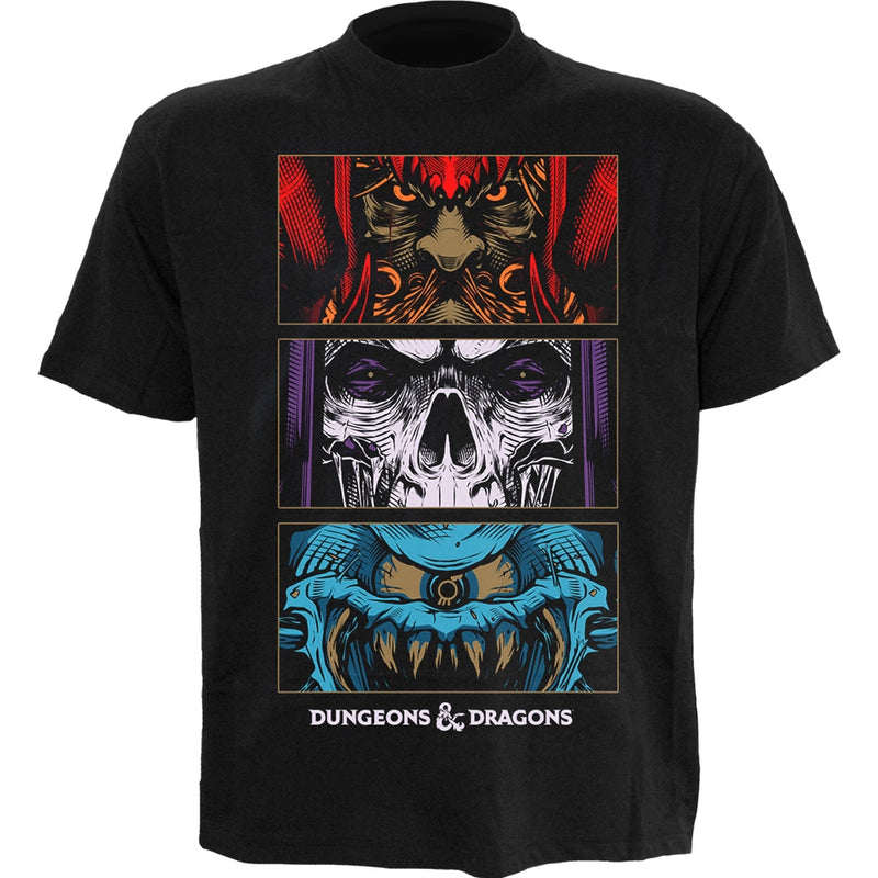 Dungeons and Dragons Guidebooks Black T-Shirt
