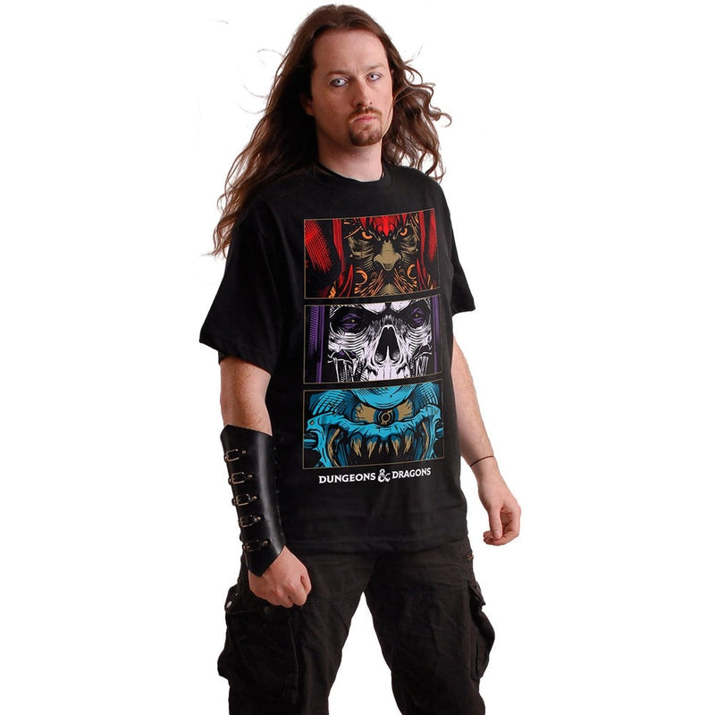 Dungeons and Dragons Guidebooks Black T-Shirt