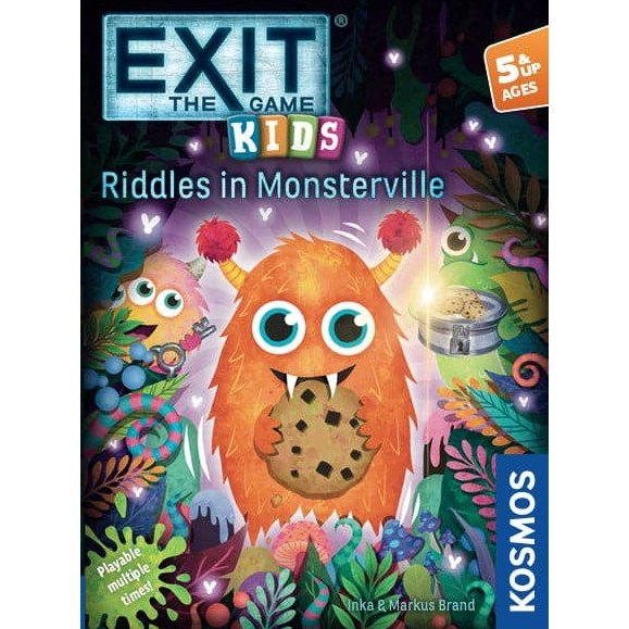 EXIT Kids: Riddles in Monsterville - Escape Room Board Game