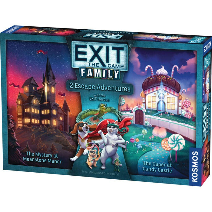 Exit: Family Heroes - 2 Escape Adventures - Board Game
