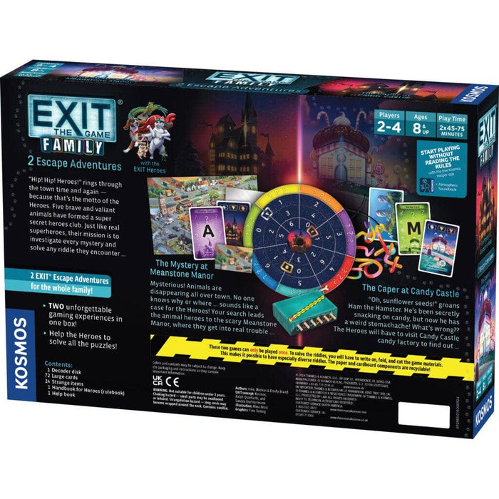 Exit: Family Heroes - 2 Escape Adventures - Board Game