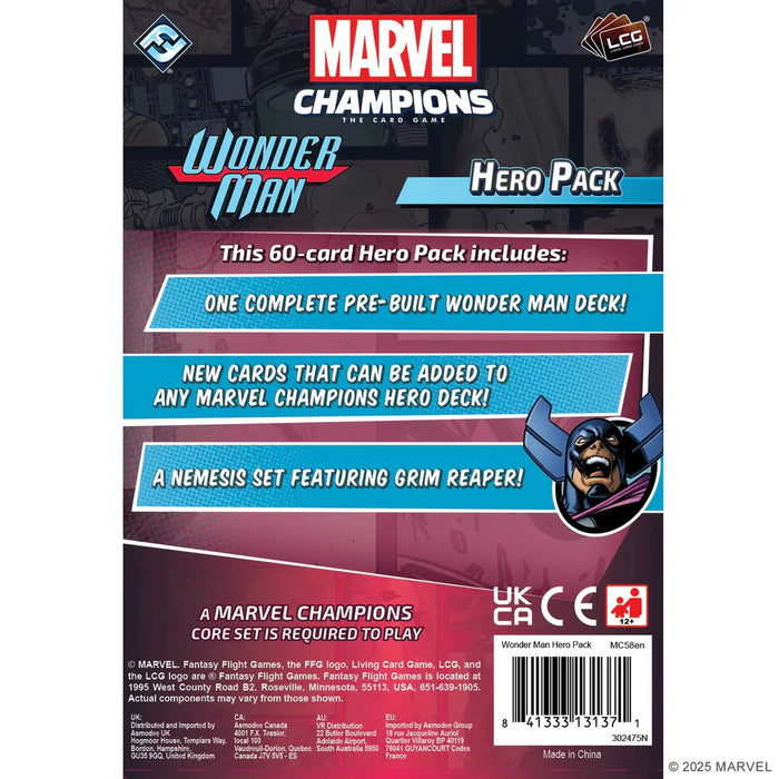 Marvel Champions: The Card Game - Wonder Man Hero Pack