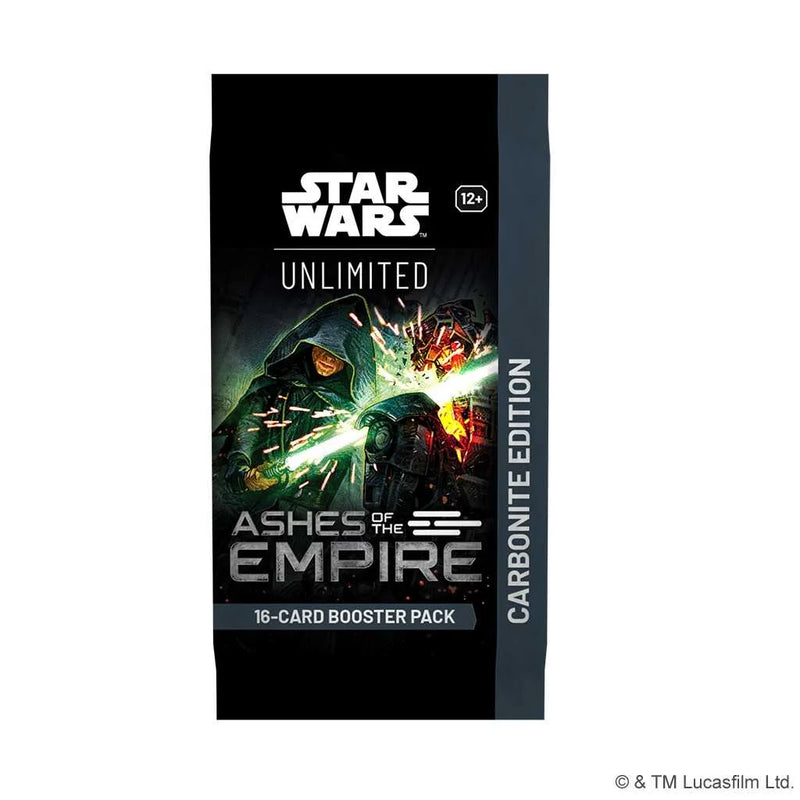 Star Wars Unlimited : Ashes of the Empire Carbonite Booster Pack