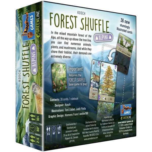 Forest Shuffle : Alpine Expansion