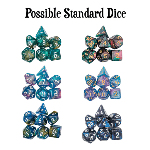 Galaxy Dice Tin: 1 Set