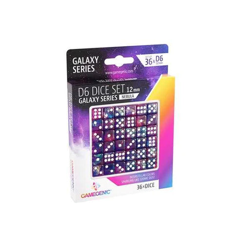Gamegenic Galaxy series - Nebula- D6 Dice Set 12mm 36 Pcs