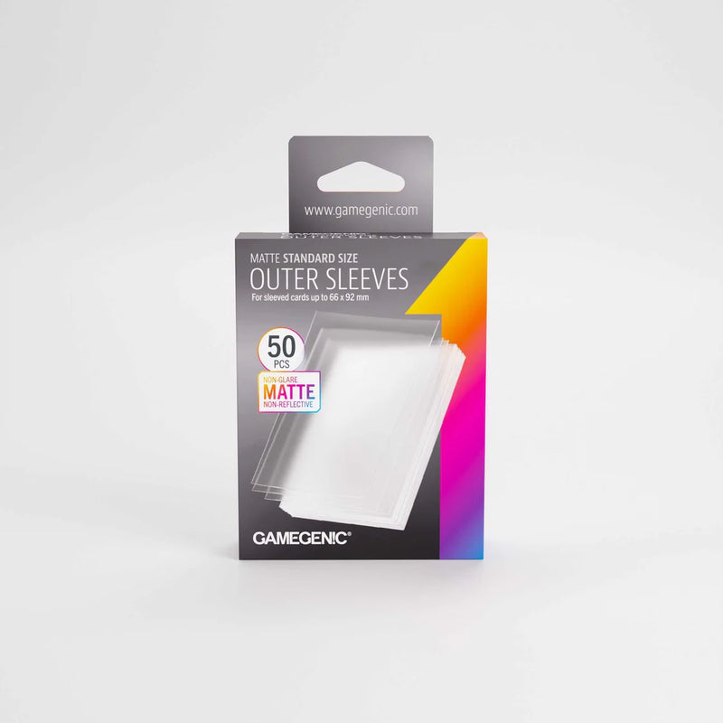 Gamegenic Matte Outer Sleeves Standard Size 69x94 50 ct.
