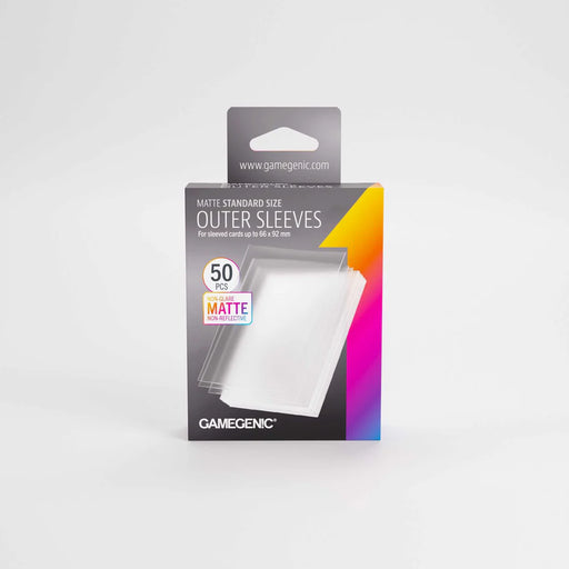 Gamegenic Matte Outer Sleeves Standard Size 69x94 50 ct.
