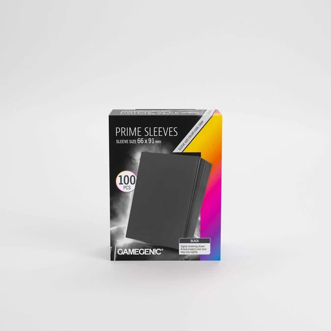 Gamegenic Prime Sleeves Black 66x91 100 ct.