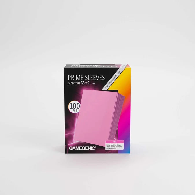 Gamegenic Prime Sleeves Pink 66x91 100 ct.